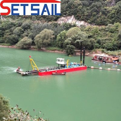 Xinhong Hydraulic Winch Cutter Suction Dredger with Water Flow Meter and Cummins Engine