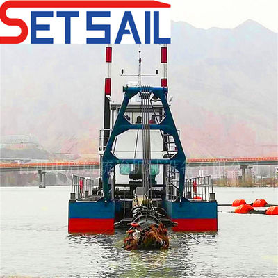 16m Dredging Depth Cutter Suction Dredger Equipped with 450W Auxiliary Engine Power
