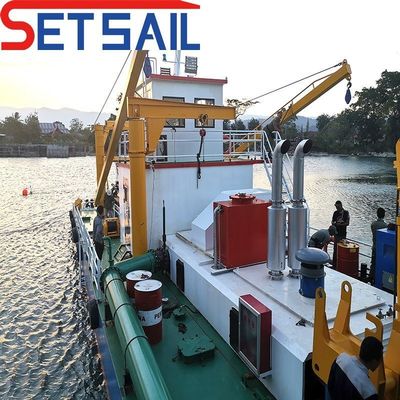 1400m3 Capacity Cutter Suction Dredger for Water Flow 7000m3 and Dredging Depth 18m