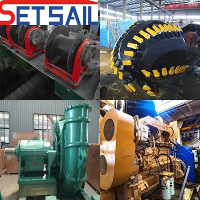 24inch Cutter Suction Dredger with Hydraulic Control and 500mm Discharge Pipe Diameter