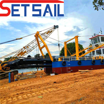 Underwater Pump Water Flow 7000m3 Cutter Suction Dredger for Lake High Flow and US