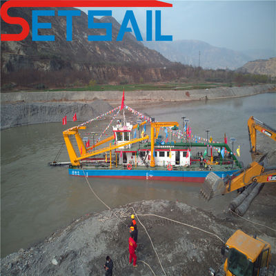 Customizable Cutter Suction Dredger with High Dredging Depth and Hydraulic Winch