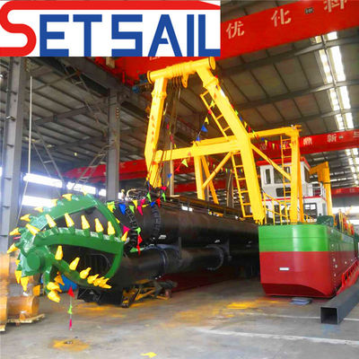 24inch Cutter Suction Dredger with Cutter Head High Capacity 1100m3/h and Efficiency