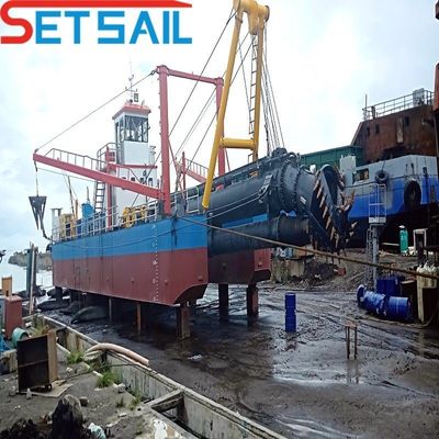 18m Cutter Suction Sand Dredger with 700mm Discharge Pipe Diameter and Hydrocyclone