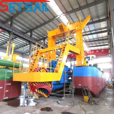 18m Cutter Suction Sand Dredger with 700mm Discharge Pipe Diameter and Hydrocyclone