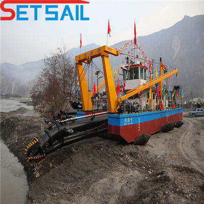 18m Cutter Suction Sand Dredger with 700mm Discharge Pipe Diameter and Hydrocyclone