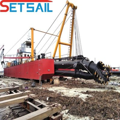 18m Cutter Suction Sand Dredger with 700mm Discharge Pipe Diameter and Hydrocyclone