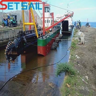 18m Cutter Suction Sand Dredger with 700mm Discharge Pipe Diameter and Hydrocyclone