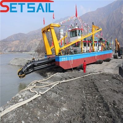 18m Cutter Suction Sand Dredger with 700mm Discharge Pipe Diameter and Hydrocyclone
