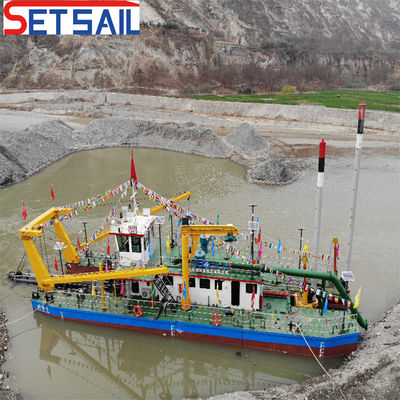 Diesel Power Type River Sand Pump Cutter Suction Dredger with CTS Slot Type Cutter Head
