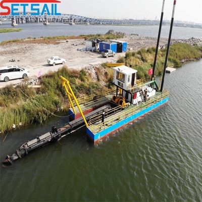 30m Maximum Dredging Depth 26 Inch Sand Pump Cutter Head Dredger with Anchor Boom