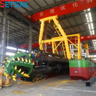 30m Maximum Dredging Depth 26 Inch Sand Pump Cutter Head Dredger with Anchor Boom