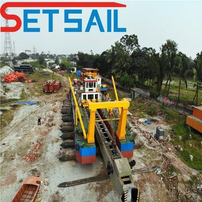 26inch River Sand Dredger with Underwater Pump Total Weight 380t and Customized Request