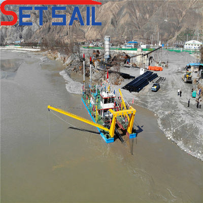 Customized Rexroth Hydraulic Cutter Suction Dredger with GPS Weichai Diesel Engine