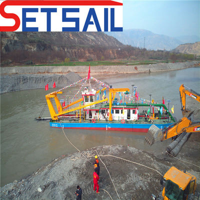 26inch Water Flow 9000m3 Cutter Suction Dredger with Customized Cummins Diesel Engine