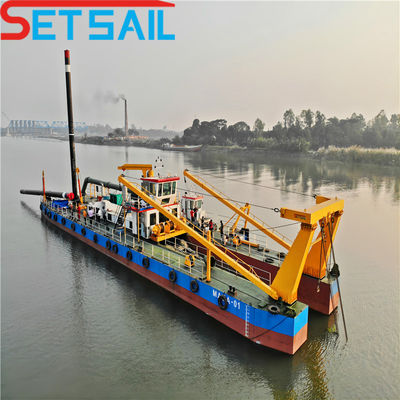 Hydraulic Control River Sand Cutter Suction Dredger with Flow Meter by Siemens PLC
