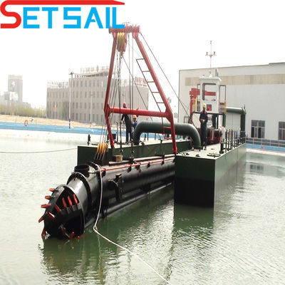 Hydraulic Control River Sand Cutter Suction Dredger with Flow Meter by Siemens PLC