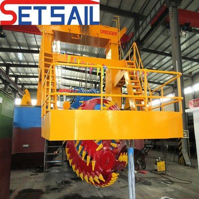 26 Inch Lake Cutter Suction Dredger Powered by Diesel Engine Soild Capacity 1800m3
