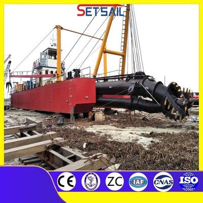 High Capacity Cutter Suction Dredger Used for River Sand Extraction Width 5m-15m