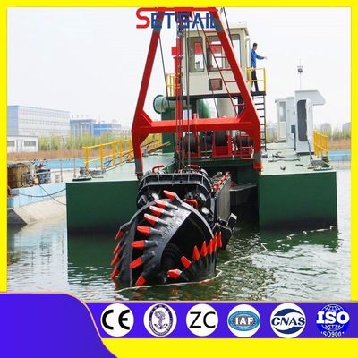 High Capacity Cutter Suction Dredger Used for River Sand Extraction Width 5m-15m