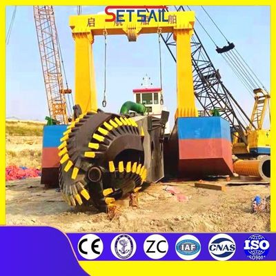 High Capacity Cutter Suction Dredger Used for River Sand Extraction Width 5m-15m