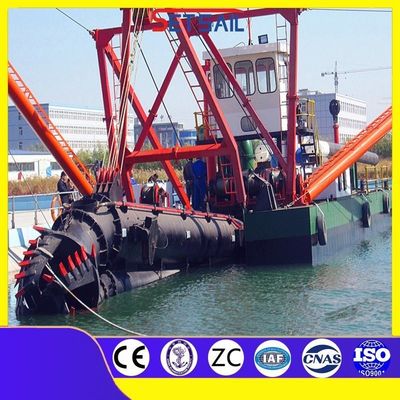High Capacity Cutter Suction Dredger Used for River Sand Extraction Width 5m-15m