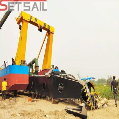 1900.00cm * 400.00cm * 250.00cm Package Size Water Flow 9000m3 Cutter Suction Dredger