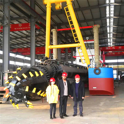Rexroth Hydraulic Cutter Suction Dredging Machinery for River Sand Samples US 5000/Set