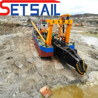 9000m3 Cutter Head Water Flow Suction River Sand Dredger with 800mm Pipe Diameter