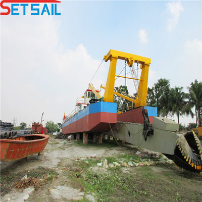 DM-6 Diesel Power Hydraulic Pump Cutter Suction Dredging Machinery with Mornitoring System