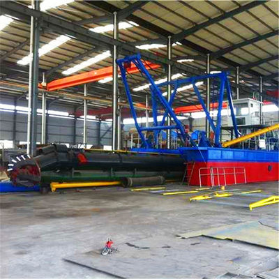 Carriage Optional Cutter Suction Sand Mud Dredging Machinery with Water Flow Meter