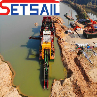 100-3000 m3/h Capacity Full Automatic Cutter Suction Dredging Machinery for River Lake