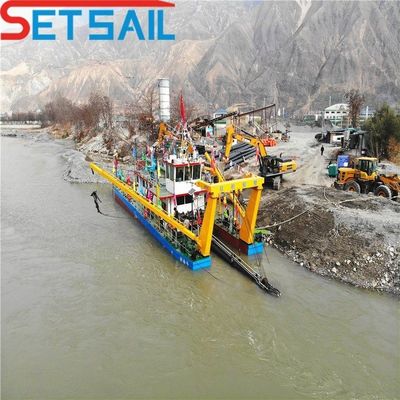 Rexroth Hydraulic Small Size Cutter Suction Dredging Machinery for Lake at US 5000/Set