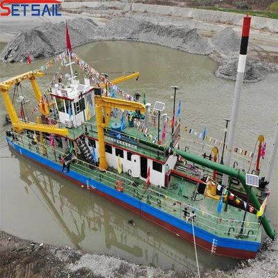 120-4000 M3/H Capacity Hydraulic Pump Diesel Engine Cutter Suction Sand Ship for Dredging