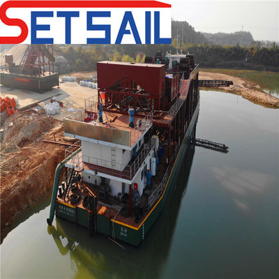 Various Applications 6000m3 Water Flow 26inch Cutter Suction Mud Dredger for Sand