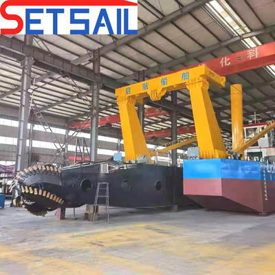 Various Applications 6000m3 Water Flow 26inch Cutter Suction Mud Dredger for Sand