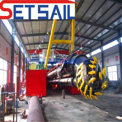 800mm Discharge Pipe Full Hydraulic Control 32inch Cutter Suction Dredger for River Sand