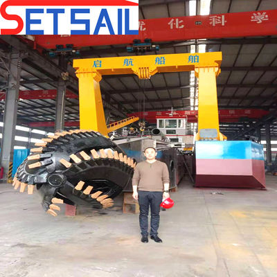 1500m3/H Capacity Shijiazhuang Mud Pump 32inch Cutter Suction Sand Dredger for Dredging