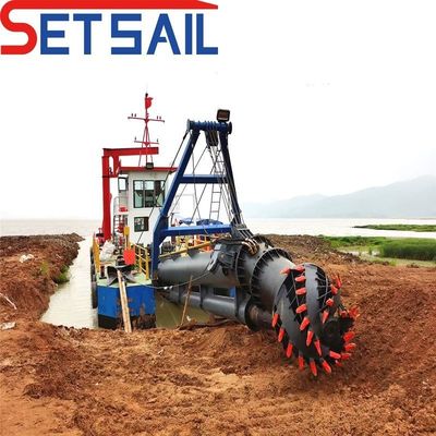 32inch Cutter Suction Dredger with CTS Slot Type and Hydrocyclone Cyclone Type