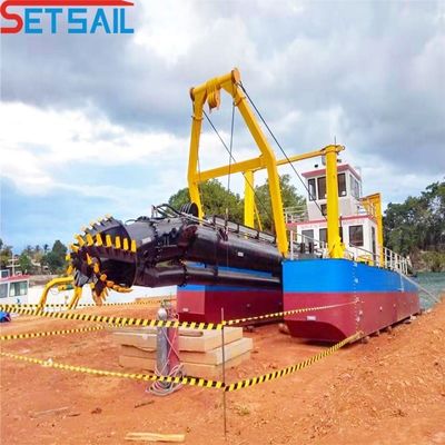 3900cm * 860cm * 200cm Package Cutter Suction Sand Dredging Ship with Anchor Boom