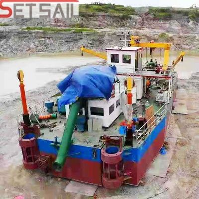 Hydraulic Diesel Engine Cutter Suction Dredging Sand Ship for Lifelong After-sales Service