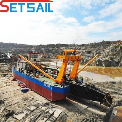 32inch Water Flow 7500m3 Cutter Suction Mud Dredger for River Sand in US Currency