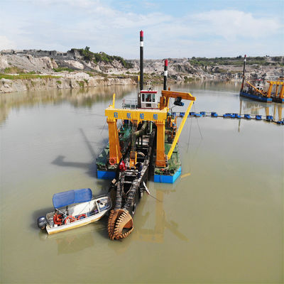 32 Inch Cutter Suction Mud Dredger with 547L Total Fuel Consumption and Diesel Engine