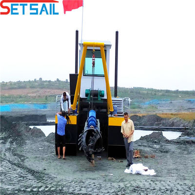 Cutter Suction Sand Ship with Diesel Engine and Cutter Head Diameter from 1000-3000mm