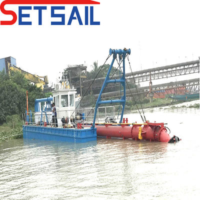 250ND-800ND Pump Size Cutter Suction Dredger with Diesel Engine and Monitoring System
