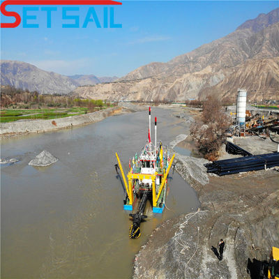Siemens PLC Control Cutter Suction Dredger Customized Request with Diesel Power Type