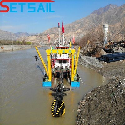 Siemens PLC Control Cutter Suction Dredger Customized Request with Diesel Power Type