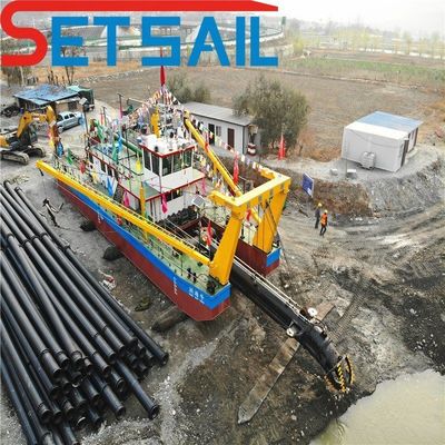 Initial Payment Accepted 18 Inch Cutter Suction Dredging Sand Ship with Diesel Engine