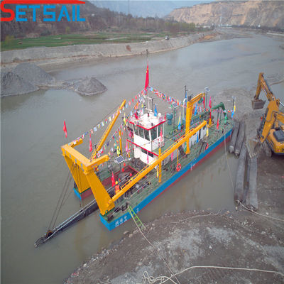 Customized 26inch Cutter Suction Dredging Sand Ship with 500-5000m Discharge Distance