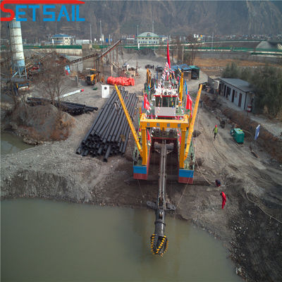 Customized 26inch Cutter Suction Dredging Sand Ship with 500-5000m Discharge Distance